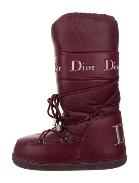 women's dior snow boots|Dior snow boots vintage.